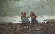 Winslow Homer Fisherwoman Mother Germany oil painting artist